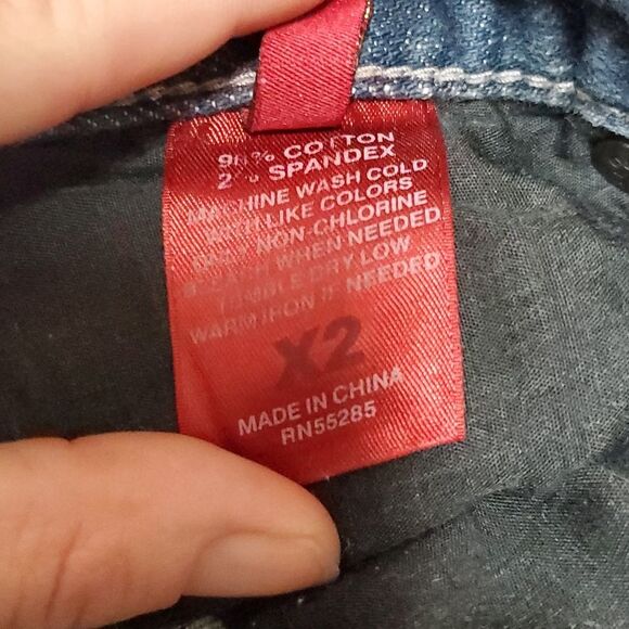 Express Stella Boot cut Vintage 2000 y2k super low rise Womens Denim Jeans - Picture 12 of 14